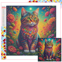 Load image into Gallery viewer, Color Cat 40*40CM (canvas) Full Square Drill Diamond Painting
