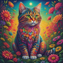 Load image into Gallery viewer, Color Cat 40*40CM (canvas) Full Square Drill Diamond Painting
