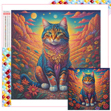 Load image into Gallery viewer, Color Cat 40*40CM (canvas) Full Square Drill Diamond Painting
