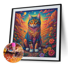 Load image into Gallery viewer, Color Cat 40*40CM (canvas) Full Square Drill Diamond Painting
