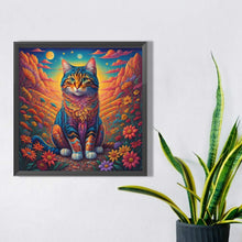 Load image into Gallery viewer, Color Cat 40*40CM (canvas) Full Square Drill Diamond Painting
