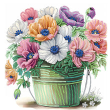 Load image into Gallery viewer, Flowers And Grass 30*30CM (canvas) Partial Special-Shaped Drill Diamond Painting
