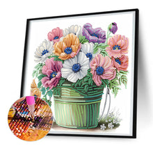 Load image into Gallery viewer, Flowers And Grass 30*30CM (canvas) Partial Special-Shaped Drill Diamond Painting
