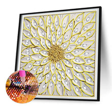 Load image into Gallery viewer, Abstract Flower 30*30CM (canvas) Partial Special-Shaped Drill Diamond Painting
