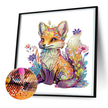 Load image into Gallery viewer, Fox 30*30CM (canvas) Partial Special-Shaped Drill Diamond Painting
