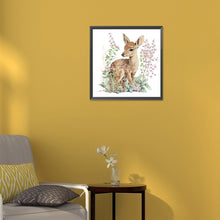 Load image into Gallery viewer, Deer 30*30CM (canvas) Partial Special-Shaped Drill Diamond Painting
