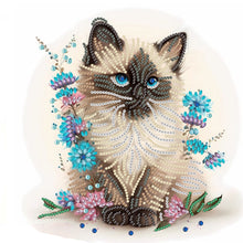 Load image into Gallery viewer, Kitten 30*30CM (canvas) Partial Special-Shaped Drill Diamond Painting
