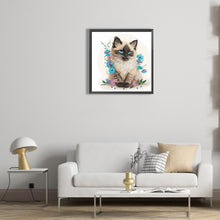 Load image into Gallery viewer, Kitten 30*30CM (canvas) Partial Special-Shaped Drill Diamond Painting
