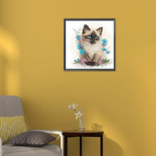 Load image into Gallery viewer, Kitten 30*30CM (canvas) Partial Special-Shaped Drill Diamond Painting
