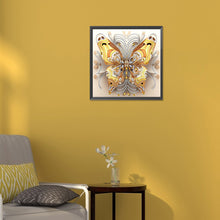 Load image into Gallery viewer, Butterfly 30*30CM (canvas) Partial Special-Shaped Drill Diamond Painting
