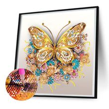 Load image into Gallery viewer, Butterfly 30*30CM (canvas) Partial Special-Shaped Drill Diamond Painting
