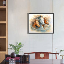 Load image into Gallery viewer, Galloping Horse 50*40CM (canvas) Full Round Drill Diamond Painting
