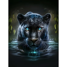 Load image into Gallery viewer, Water Leopard 30*40CM (canvas) Full Round Drill Diamond Painting
