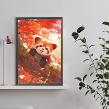 Load image into Gallery viewer, Red Panda 40*60CM (canvas) Full Round Drill Diamond Painting
