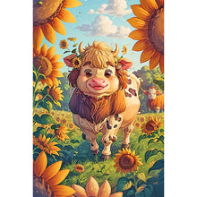 Load image into Gallery viewer, Little Cow 40*60CM (canvas) Full Round Drill Diamond Painting
