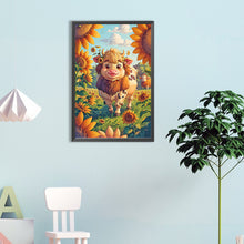 Load image into Gallery viewer, Little Cow 40*60CM (canvas) Full Round Drill Diamond Painting
