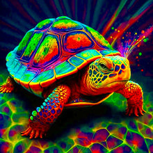 Load image into Gallery viewer, Sea Turtle 30*30CM (canvas) Full Round Drill Diamond Painting
