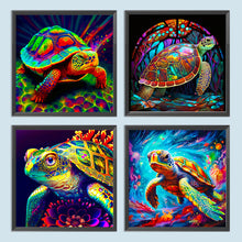 Load image into Gallery viewer, Sea Turtle 30*30CM (canvas) Full Round Drill Diamond Painting
