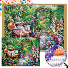 Load image into Gallery viewer, Patio 45*40CM (canvas) Full Round AB Drill Diamond Painting
