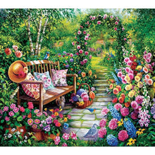 Load image into Gallery viewer, Patio 45*40CM (canvas) Full Round AB Drill Diamond Painting
