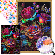 Load image into Gallery viewer, Roses 40*60CM (canvas) Full Round AB Drill Diamond Painting
