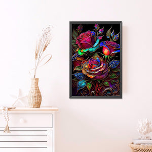 Roses 40*60CM (canvas) Full Round AB Drill Diamond Painting