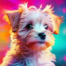 Load image into Gallery viewer, Pet Puppy 40*40CM (canvas) Full Round Drill Diamond Painting
