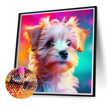 Load image into Gallery viewer, Pet Puppy 40*40CM (canvas) Full Round Drill Diamond Painting
