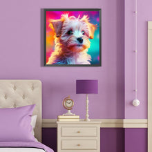 Load image into Gallery viewer, Pet Puppy 40*40CM (canvas) Full Round Drill Diamond Painting
