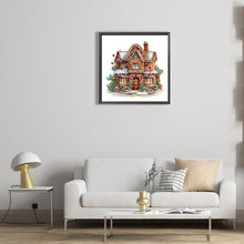 Load image into Gallery viewer, Christmas Cookie House 30*30CM (canvas) Partial Special-Shaped Drill Diamond Painting
