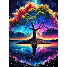 Load image into Gallery viewer, Four Seasons Tree Of Life 40*55CM (canvas) Full Round AB Drill Diamond Painting
