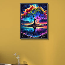 Load image into Gallery viewer, Four Seasons Tree Of Life 40*55CM (canvas) Full Round AB Drill Diamond Painting
