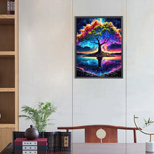 Load image into Gallery viewer, Four Seasons Tree Of Life 40*55CM (canvas) Full Round AB Drill Diamond Painting
