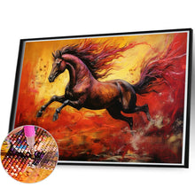 Load image into Gallery viewer, Galloping Wild Horse 60*40CM (canvas) Full Round Drill Diamond Painting
