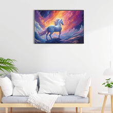 Load image into Gallery viewer, Unicorn 60*40CM (canvas) Full Round Drill Diamond Painting
