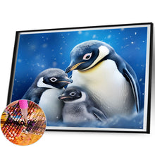 Load image into Gallery viewer, Penguin Family 50*40CM (canvas) Full Round Drill Diamond Painting
