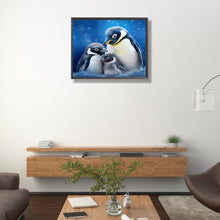 Load image into Gallery viewer, Penguin Family 50*40CM (canvas) Full Round Drill Diamond Painting
