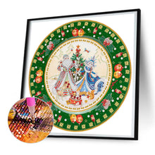 Load image into Gallery viewer, Christmas Wreath 30*30CM (canvas) Partial Special-Shaped Drill Diamond Painting
