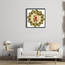 Load image into Gallery viewer, Christmas Wreath 30*30CM (canvas) Partial Special-Shaped Drill Diamond Painting
