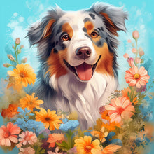 Load image into Gallery viewer, Laughing Dog 40*40CM (canvas) Full Round Drill Diamond Painting
