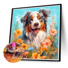 Load image into Gallery viewer, Laughing Dog 40*40CM (canvas) Full Round Drill Diamond Painting
