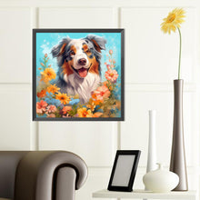 Load image into Gallery viewer, Laughing Dog 40*40CM (canvas) Full Round Drill Diamond Painting
