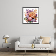 Load image into Gallery viewer, Autumn Pumpkin Sunflowers 30*30CM (canvas) Partial Special-Shaped Drill Diamond Painting
