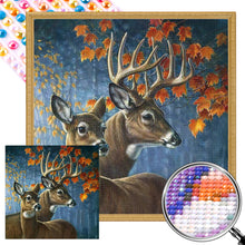 Load image into Gallery viewer, Deer 40*40CM (canvas) Full Round AB Drill Diamond Painting
