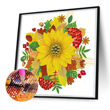 Load image into Gallery viewer, Sunflower 30*30CM (canvas) Partial Special-Shaped Drill Diamond Painting
