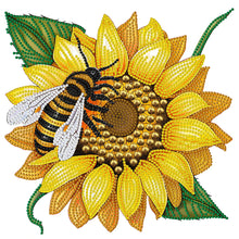 Load image into Gallery viewer, Sunflower 30*30CM (canvas) Partial Special-Shaped Drill Diamond Painting
