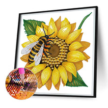 Load image into Gallery viewer, Sunflower 30*30CM (canvas) Partial Special-Shaped Drill Diamond Painting
