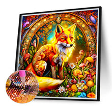 Load image into Gallery viewer, Brilliant Fox 40*40CM (canvas) Full Round Drill Diamond Painting
