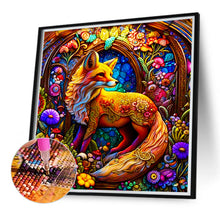 Load image into Gallery viewer, The Fox That Looks Back Brilliantly 40*40CM (canvas) Full Round Drill Diamond Painting
