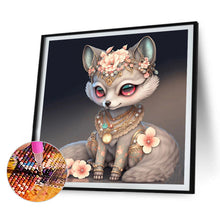 Load image into Gallery viewer, Cute Little Fox 30*30CM (canvas) Full Round Drill Diamond Painting
